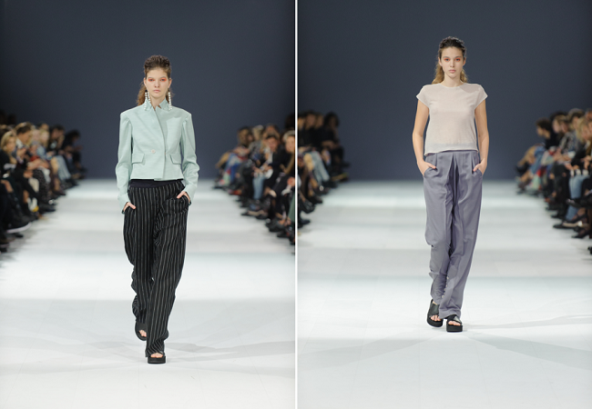 Прозорі блузки, кльош і вічна смужка: модні тренди сезону весна/літо-2017 від українських дизайнерів. Частина перша